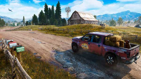 وسایل متنوع در گیم پلی بازی پلی استیشن ۴ Far Cry 5