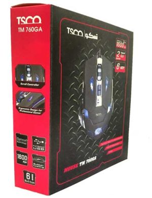 ماوس گیمینگ تسکو مدل TM 760 GA