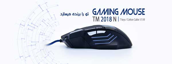 ماوس گیمینگ تسکو مدل TM 2018N GA