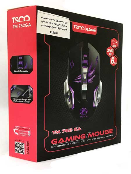 ماوس گیمینگ تسکو مدل TM 762 GA - Image 5