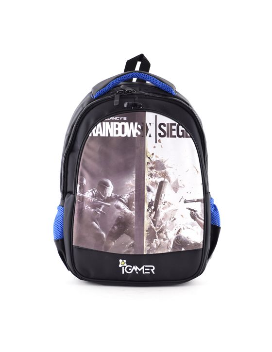 خرید کوله پشتی آی گیمر طرح Rainbows siX Siege مناسب برای کنسول بازی