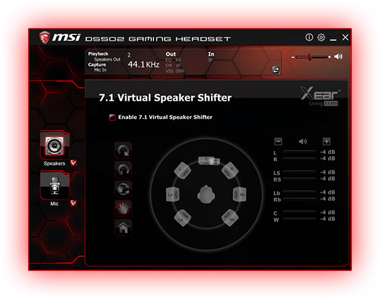 خرید هدست گیمینگ ام اس آی مدل MSI DS502 - Image 10