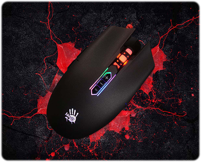 خرید موس گیمینگ ای فورتک Q80