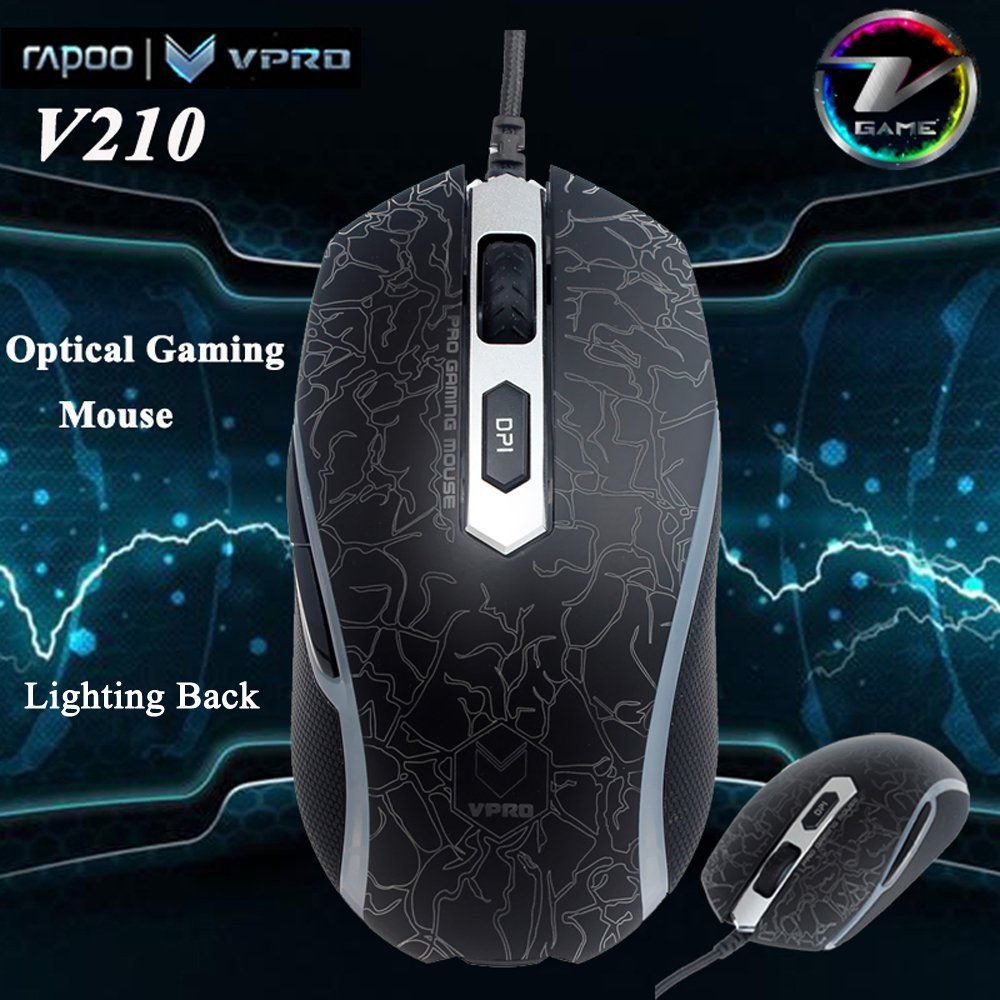 خرید موس گیمینگ رپو V210 20G 3000 DPI - Image 3