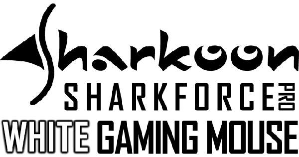 موس گیمینگ شارکن SHARK FORCE PRO WHITE