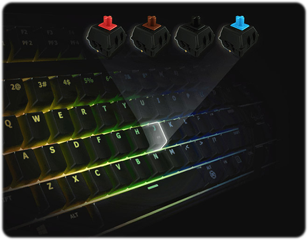 خرید کیبورد گیمینگ ایسوس CERBERUS MECH RGB - Image 7