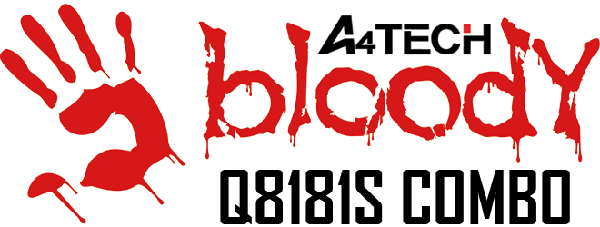 موس و پد گیمینگ ای فورتک BLOODY Q8181S