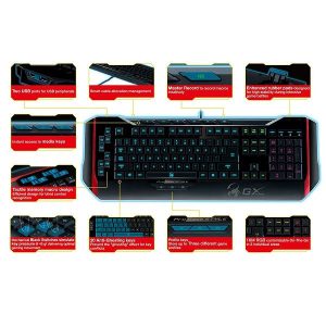 خرید کیبورد گیمینگ جنیوس Manticore