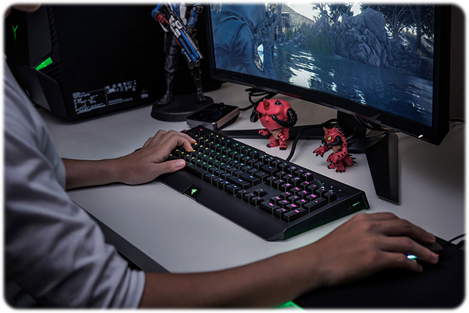 خرید کیبورد ریزر BlackWidow V2 Chroma Orange Switch - Image 6