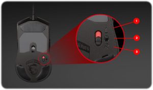 خرید موس گیمینگ ام اس آی CLUTCH GM40