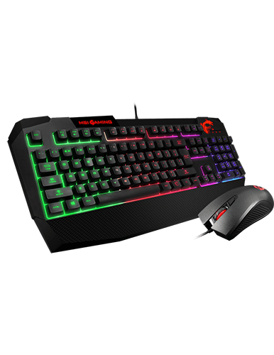 کیبورد و موس گیمینگ MSI VIGOR GK40 COMBO