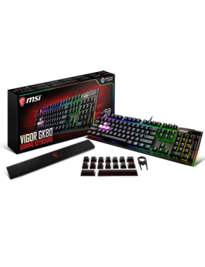 خرید کیبورد گیمینگ MSI VIGOR GK80