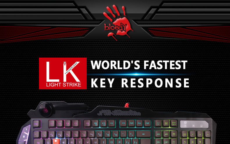 خرید کیبورد گیمینگ A4tech Bloody B314