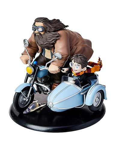 فیگور هری پاتر و هاگرید با موتور Harry Potter