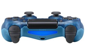دسته بازی پلی استیشن 4 Translucent V2 Blue High Copy