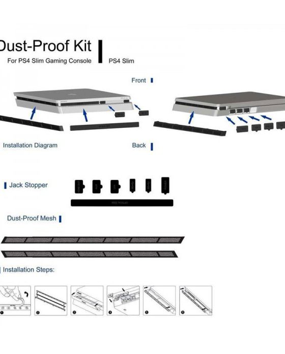 محافظ گرد و غبار دابی مناسب پلی استیشن 4 اسلیم