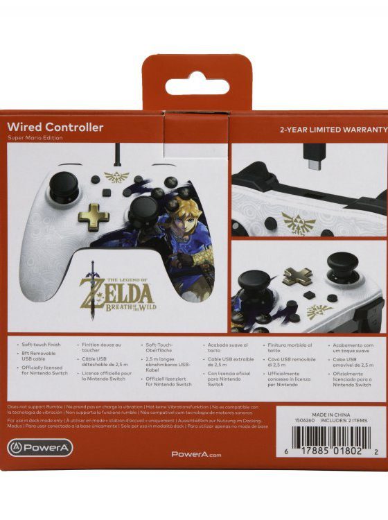 خرید کنترلر نینتندو سوییچ طرح Link Edition برند Powera