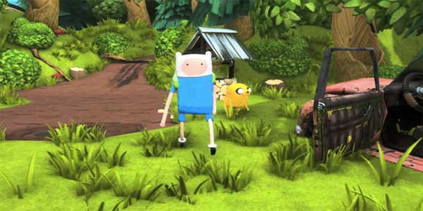 بازی کامپیوتری کودکانه Adventure time