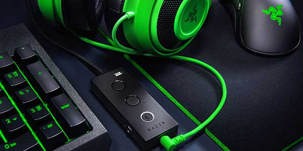 هدست گیمینگ ریزر kraken tournamentedition Green