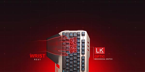 کیبورد گیمینگ ای فورتک Bloody B2418