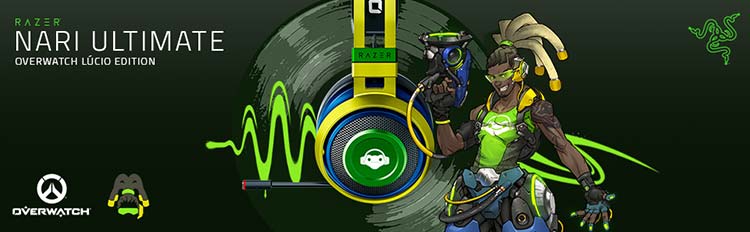 هدست گیمینگ ریزر Nari Ultimate طرح Overwatch