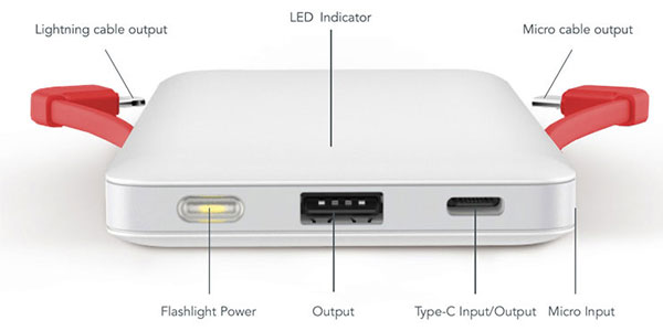پاور بانک 10000 میلی آمپر وریتی VERITY PU112