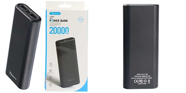 پاور بانک 20000 میلی آمپر وریتی VERITY V-PA117