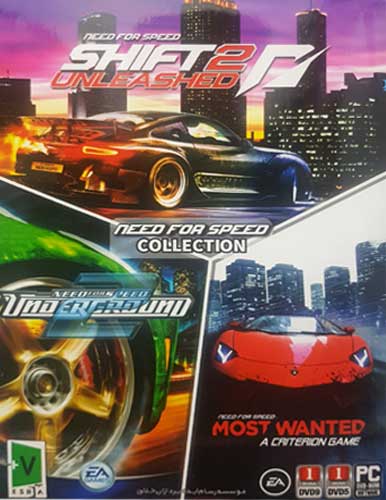 مجموعه بازي کامپيوتري ماشین Need for Speed Collection نشر نیوتک