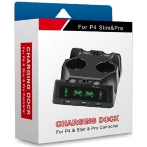 کنترلر IPEGA Gaming شارژر دوال شاک 4 و کنترلر موو