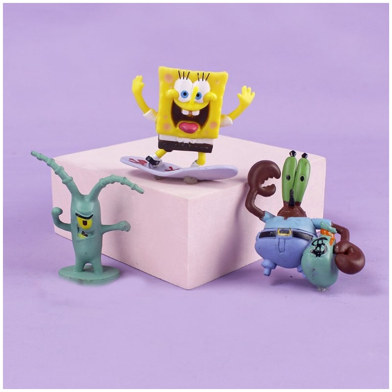 فیگور باب اسفنجی و دوستان SpongeBob ست 8 عددی - Image 4