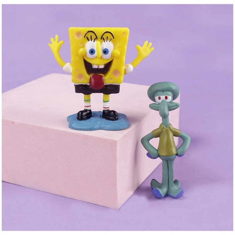فیگور باب اسفنجی و دوستان SpongeBob ست 8 عددی - Image 5