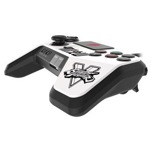 دسته بازی پلی استیشن 4 و 3 مدل Mad Catz FightPad PRO سفید