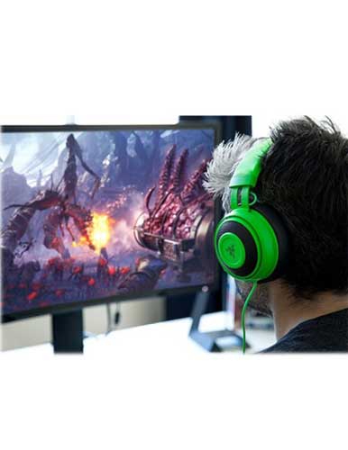 هدست گیمینگ ریزر Kraken Pro V2 Oval Edition Green