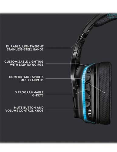 هدست گیمینگ لاجیتک G635 7.1 LIGHTSYNC