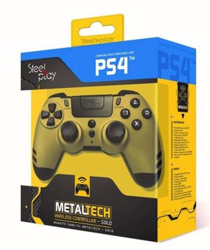 دسته پلی استیشن 4 مدل Steelplay MetalTech Wireless