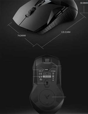 موس گیمینگ بی سیم/ باسیم رپو VT950