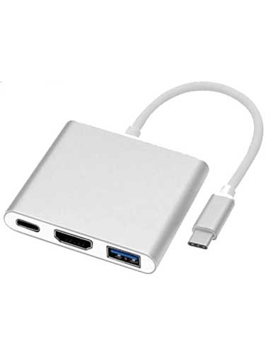 مبدل USB-C به USB-C/HDMI/USB مدل MN