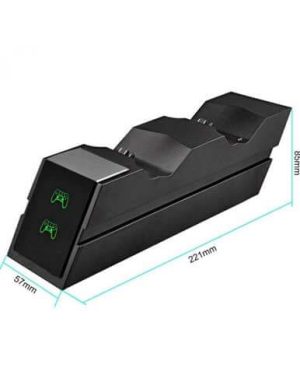 پایه شارژر دوگانه دوال شاک 4 مشگی مدل X7E1