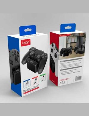 پایه شارژر ipega PG-9181 سه کاره