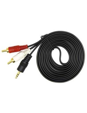 کابل تبدیل جک صدا AUX به دو جک RCA