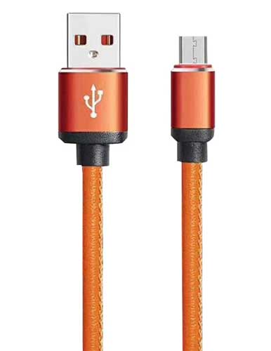 کابل تبدیل USB به microUSB مدل pu 30 طول 0.3 متر