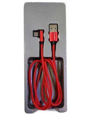 کابل تبدیل USB به microUSB پاوربلو مدل SX10 طول 1 متر android