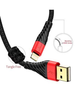 کابل تبدیل USB به لایتنینگ آیموس مدل NY1 طول 0.25 متر