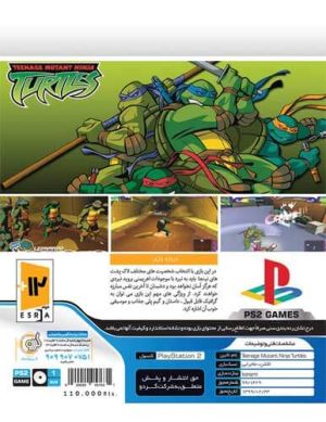 بازی Teenage Mutant Ninja Turtles کنسول PS2