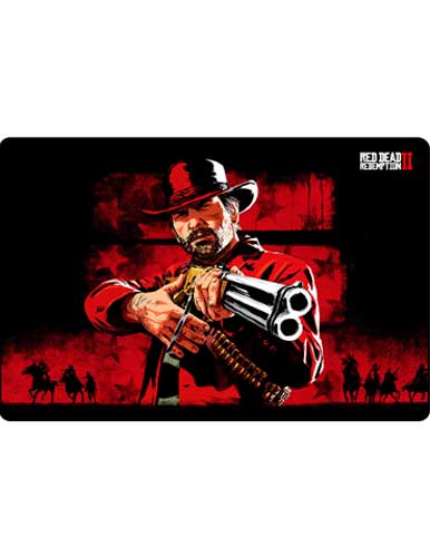 ماوس پد گیمینگ طرح Red Dead ابعاد 24*37