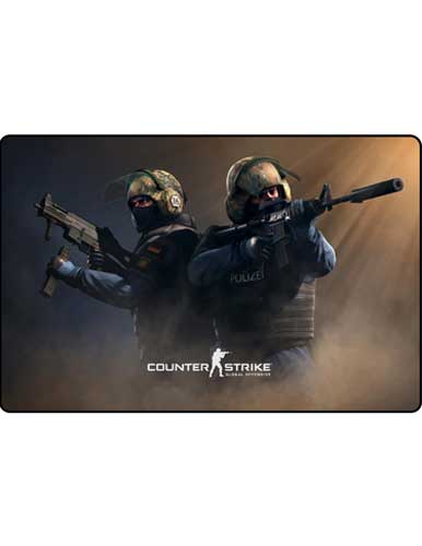 ماوس پد گیمینگ طرح Counter Strike Global Offensive ابعاد 24*37