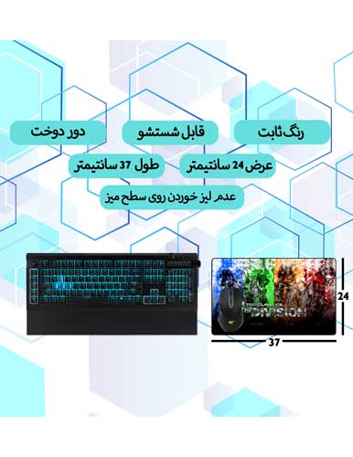 ماوس پد گیمینگ طرح The Division - Image 2