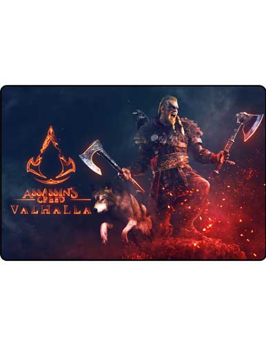 ماوس پد گیمینگ طرح Assassins Creed Valhalla