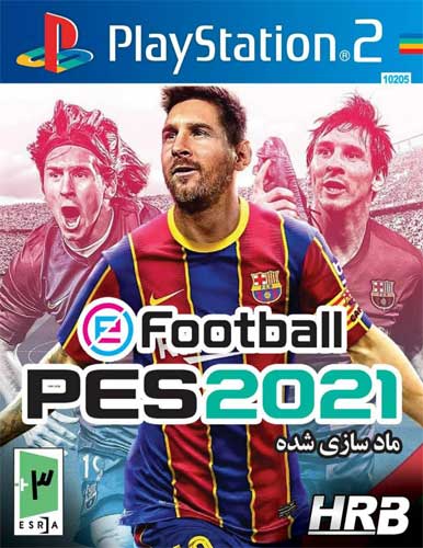بازی PES 2021 ویژه کنسول پلی استیشن 2 نشر HRB