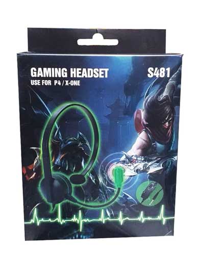 هدست گیمینگ تک گوش مدل S481 - Image 3